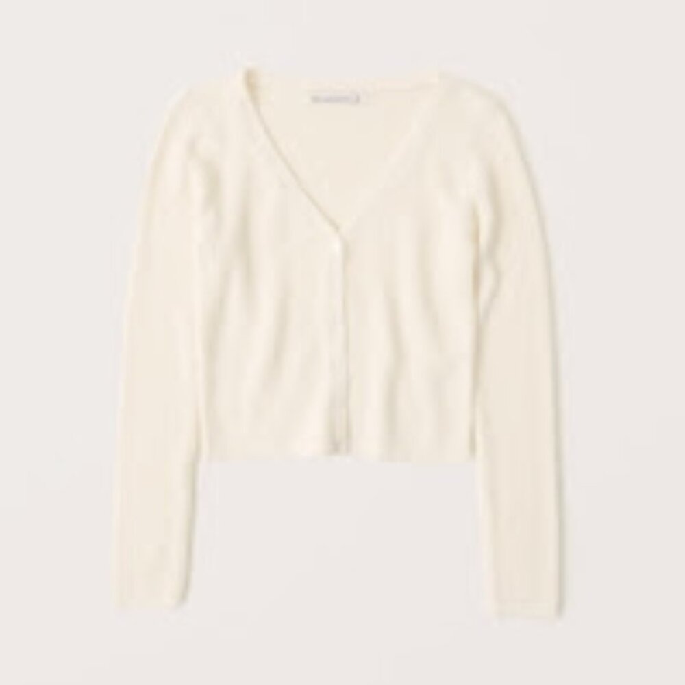 NWT Abercrombie & Fitch Slim V-Neck Cardigan